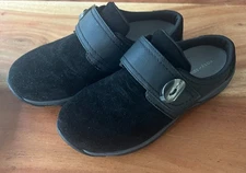 Easy Spirit  Womens Edline Button Strap Slip-On Mules Clogs Black Size 6 M