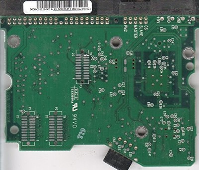 WD400BB-75DEA0, 0000-001129-001A, WD IDE 3.5 PCB (PCB)