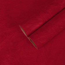 12''x100'' Red Self Adhesive Velvet Flocking Liner for Jewelry Drawer Soft