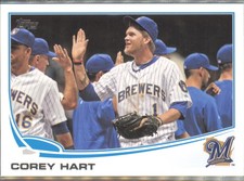 2013 Topps #574 Corey Hart