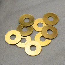 2PCS Brass Washer Copper Cushion Pad Gasket Shim for Benchmade 551 Griptilian