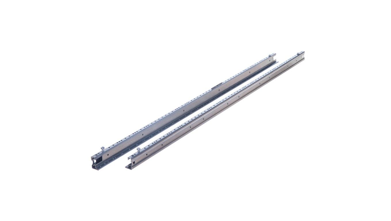 Hager Silber Verteilerschrank Zubehör, Tragschienen Universn 750Mm Un05a F.schränke Ab 160Mm Tiefe Set=2Stück - Image 2