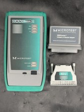 Microtest OMNI Remote 2 Mod-8 Adapters , Omni Scanner Cat 6 Tested To Power