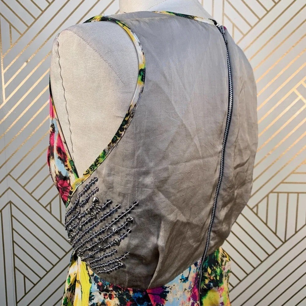 Sachin & Babi Providence Silk Embellished Dress