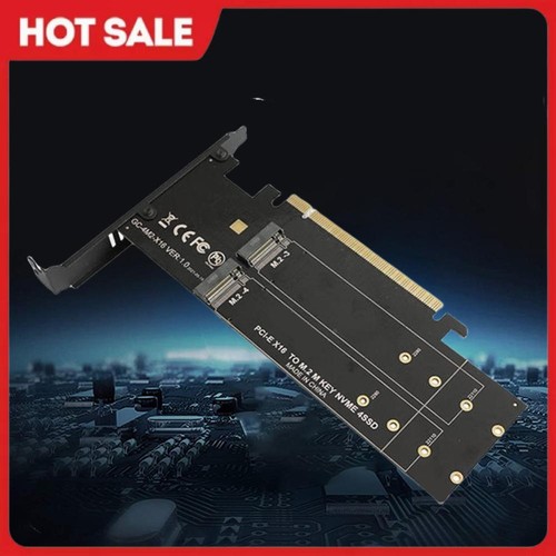 M.2 NVME Adapter Board 4 Slot PCIE 3.0 X16 HDD Adapter Controller Supports Raid