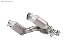 HJS Ø76mm Frontpipe mit Kat BMW M3 G80 Limo u. G81 M3 Touring inkl. Competition