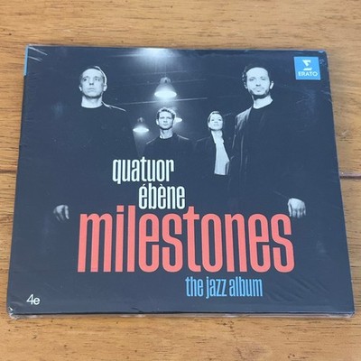 Quatuor Ébène   Milestones CD 2024 Jazz String Quartet Erato Warner Classics New