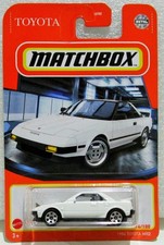 Matchbox 2021 Basic Series 1984 84 Toyota Mr2 White 14 100 - Lhd - Lights Up