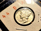 1944-D SILVER MERCURY DIME