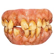 TRICK OR TREAT BITEMARES TEXAS HORROR 3 LEATHERFACE TEETH COSTUME MACGRL104