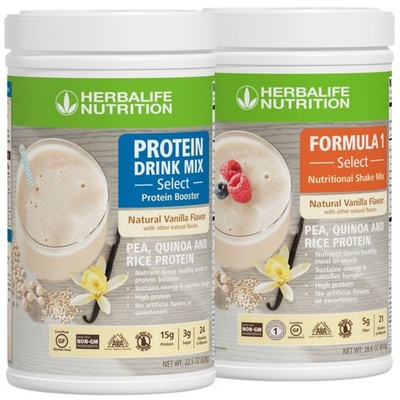 Herbalife Formula1 Vanilla Select 28.6oz Protein Drink Mix Vanilla Select 22.5oz