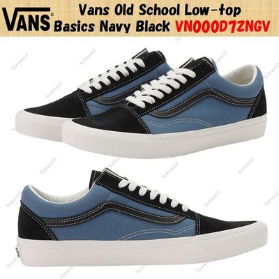 Vans Old School Low-Top Basics Navy Black VN000D7ZNGV Herren Gr.