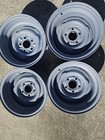 <!--F#f_0-->Holden 13x7 wide steels EJ EH HD HR set 4 suit drums only staggered mega dish <!--F/-->