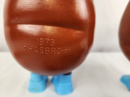2 Vintage 1973 MR POTATO HEAD toy w/ accessories pieces Hasbro - Picture 4 of 5