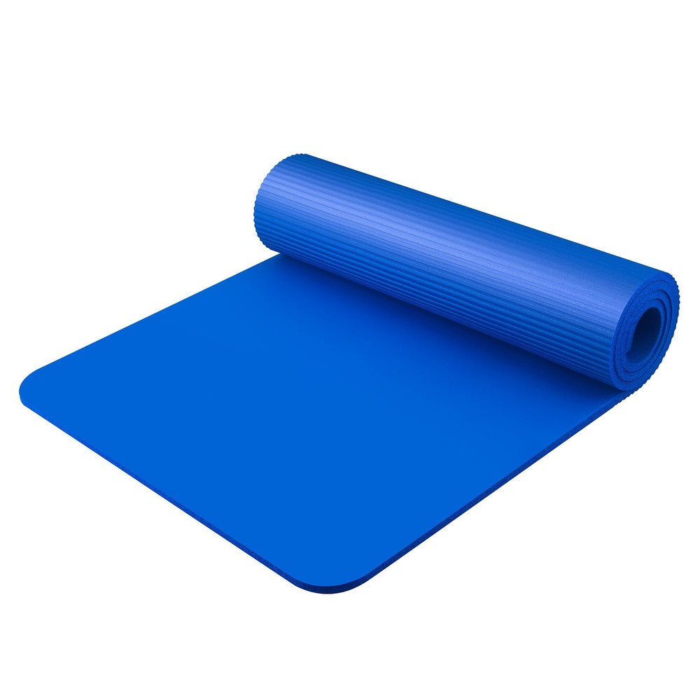 Thick NBR Yoga Mat with Carrying Bag - Multipurpose Non-Slip Exercise Mat in Various Colors