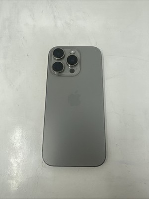 Apple iPhone 16 Pro Backhousing Replacement Used Part OEM- Natural Titanium