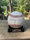 Bobby Cox Autographed Baseball HOF Inscription Atlanta Braves