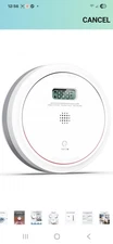 2-in-1 Ecobey GS888-1WFDR WIFI Smoke & Carbon Monoxide Detector Alarm