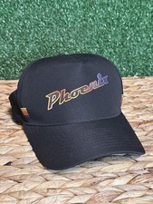 Phoenix Mercury Snapback Hat Adjustable Black Geometric City Theme One Size
