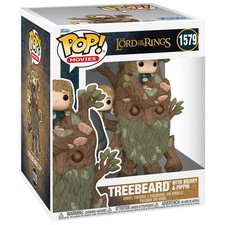 The Lord of the Rings Treebeard with Merry & Pippin Super POP Figure