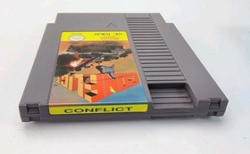 Conflict Nintendo NES, 1989 Authentic. Tested Working. With Manual and Map