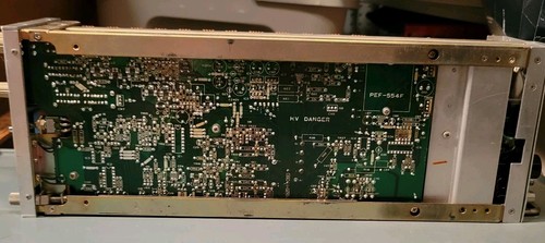 Vintage Hitachi Waveform Monitor V-099 - Attrezzatura di prova CRT Scope non testato GC - Foto 11 di 12