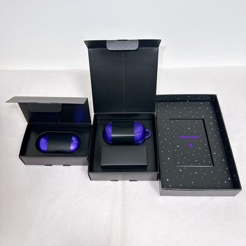 Chargeur sans fil Galaxy Buds + édition BTS + bonus violet édition limitée neuf - Photo 14 sur 24