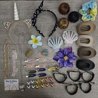 LOTE JOYAS ACCESORIOS PARA EL CABELLO DISNEY MICKEY MOUSE PINZAS PARA EL CABELLO PIPER K CLAW KITSCH