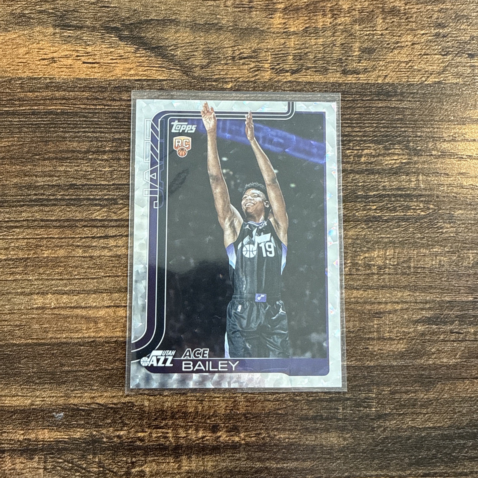 2025-26 Topps - Ace Bailey #205 Crackleboard Foil (RC)