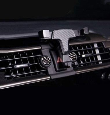 Carbon Fiber Black  Air Vent Mount Cell Phone Holder for Toyota 4Runner 10-24