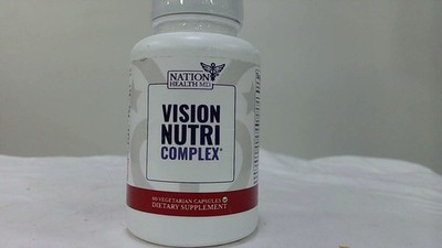 Vision Nutri Complex,Eye Vitamins With Lutein, Bilberry - Eye And Vision Health