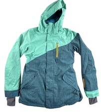 Vintage O'Neill Jacket Mens Medium Blue Freedom Series 10K Hooded Ski Snowboard