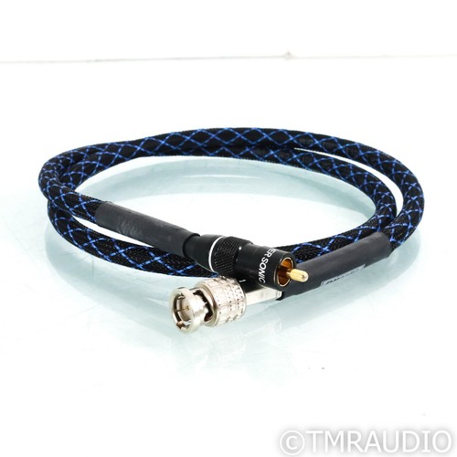 DH Labs Silver Sonic D-750 Digital Coax Cable; 1m BNC to RCA - Afbeelding 3 van 5