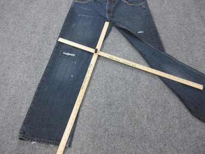 Pepe Jeans Pepe Vintage X73 Jeans Mens 42x33 Blue Distressed