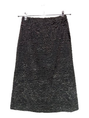 TENAX High Waist Rock Damen Rock Gr. DE 40 schwarz Casual-Look