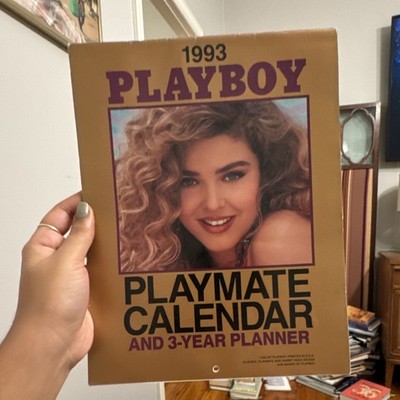 Vintage 1993 Playboy Playmate Calendar & 3-Year Planner Booklet