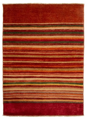 Hand Knotted Area Rug 4'5'' x 6'1'' Traditional Oriental Wool Carpet