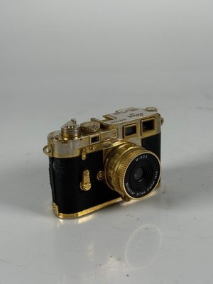 Minox Leica M3 Mini Digital Camera 5MP Classic Replica Gold