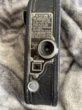 Vintage 1930s Keystone Model K-8 8mm Wind Up Filming Camera Antique