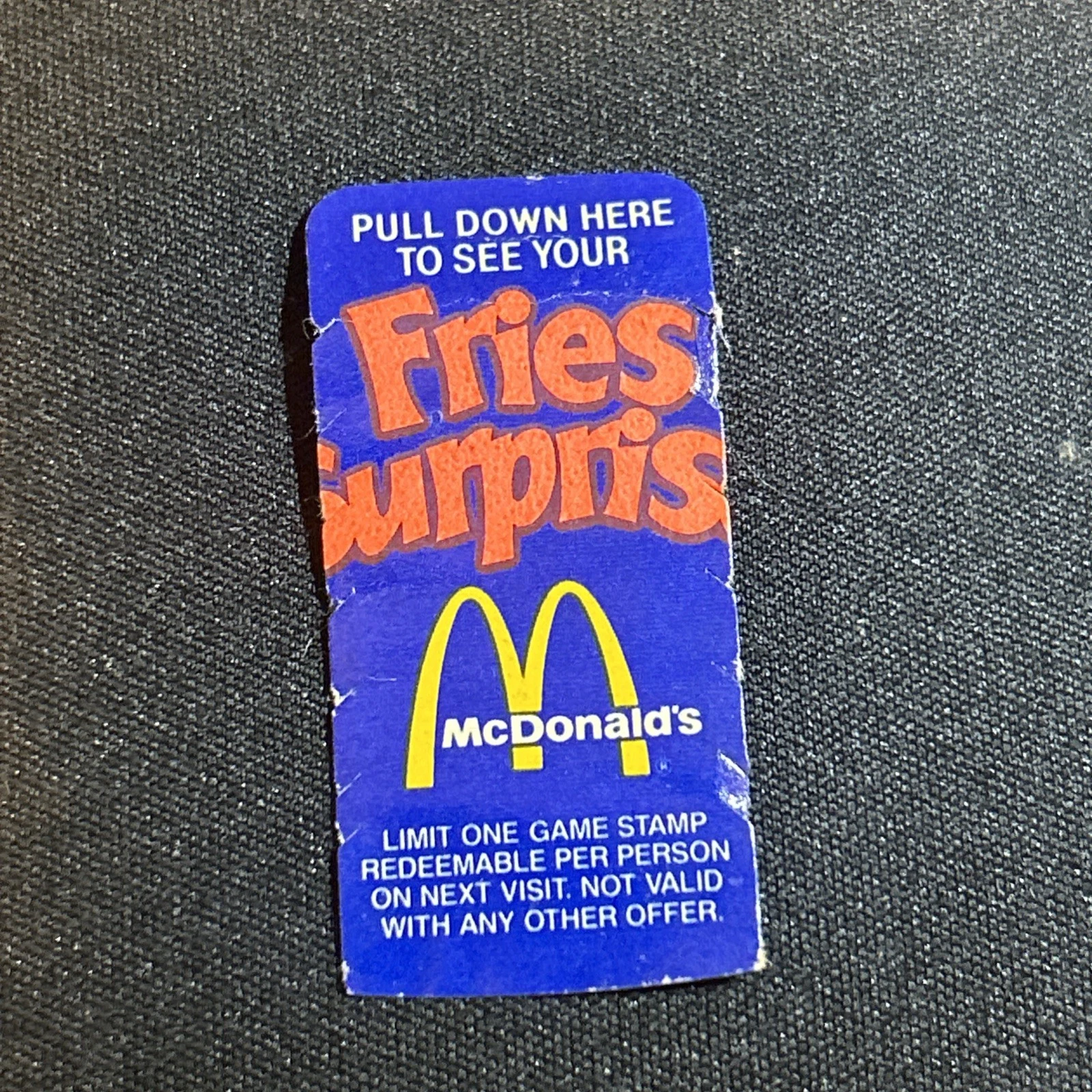 RARE McDonald’s Prize Peeler 1989 Vintage Collectible