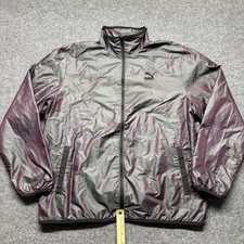 Puma Iridescent Track Jacket Mens Medium Full Zip 597872