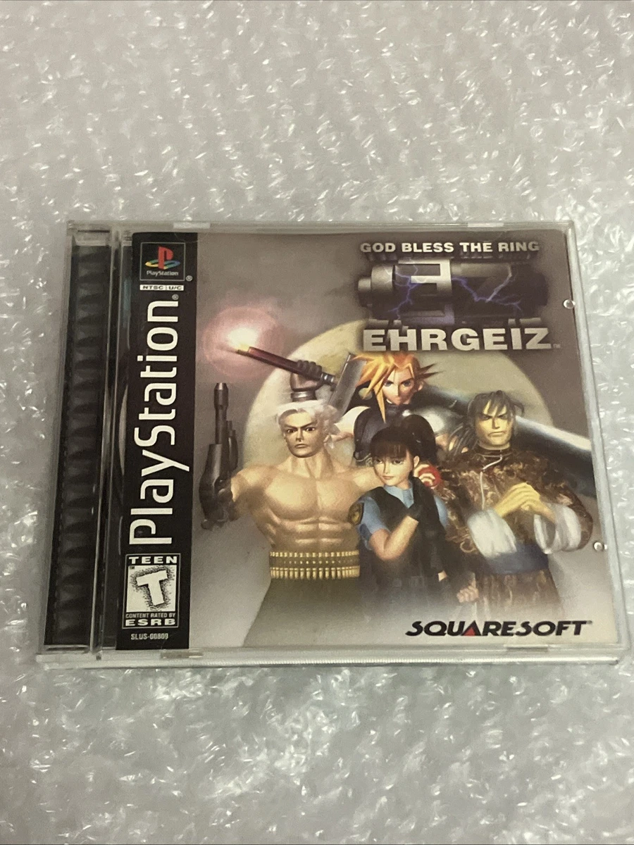Ehrgeiz Sur PS1 - Version Française (Loose) - PlayStation Sony - Très Bon État