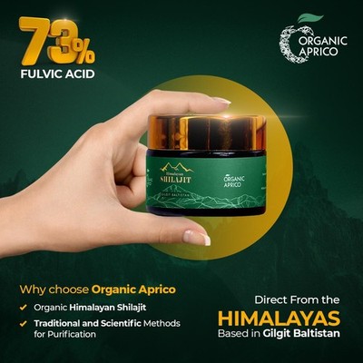 Himalaya Shilajit | Reines Shilajit - Shilajit Harz | Laborgeprüft 73 % Fulvosäure