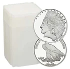 Roll of 20 - 1 Troy oz Indian Head .999 Fine Silver Round