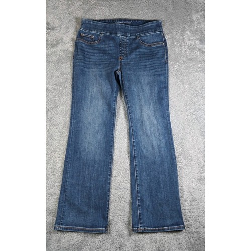 Chicos Jeans Women 4P USPull On Slim Boot Stretch Pockets