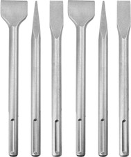 Set 6 Pezzi di Punte per Calcestruzzo SDS Max - Punte per Martello Rotanti tra cui Punta, Fla