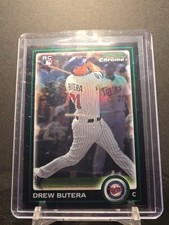 121162 - 2010 Bowman Chrome #181 Drew Butera Minnesota Twins Refractor RC