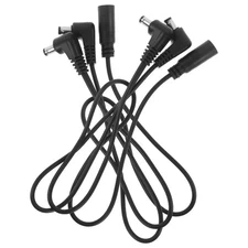 2 Pcs Pedal Board Power Supply Guitar Patch Cables Accessories Footswitch