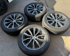 20 Inch Bmw X5 Oem Factory Wheels Vantage Tires X6 Grey Machine 5x112 740m