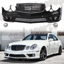 Front Bumper Body kit W/ PDC E63 For Mercedes W211 E-Class 2003-2009